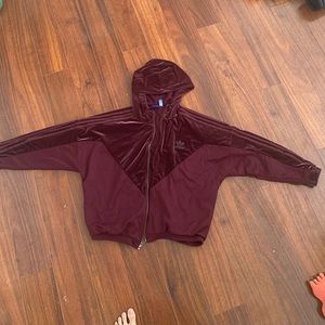 Adidas zip up hoodie